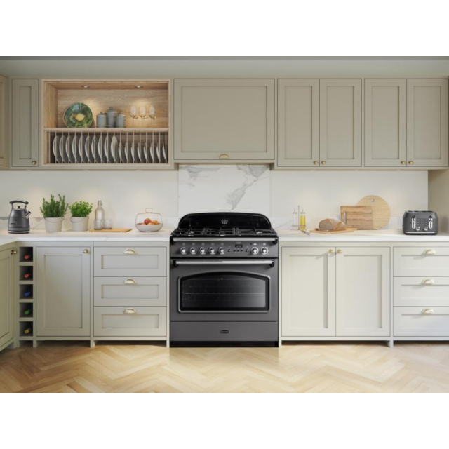 Rangemaster CLAS90FXDFF Classic Fx 90 Dual Fuel With Chrome Trim