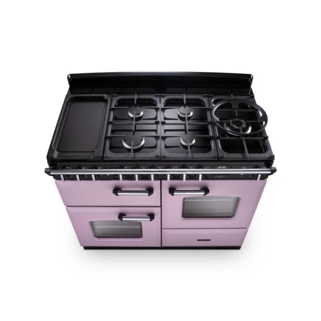Rangemaster CLDLB110EIPSLT-AB1 Classic Deluxe 110 Induction Slate With Antique Brass Trim