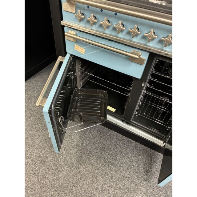 Rangemaster ELS90DFFCA-EX-DISPLAY Elise 90Cm Dual Fuel With Nickel Trim