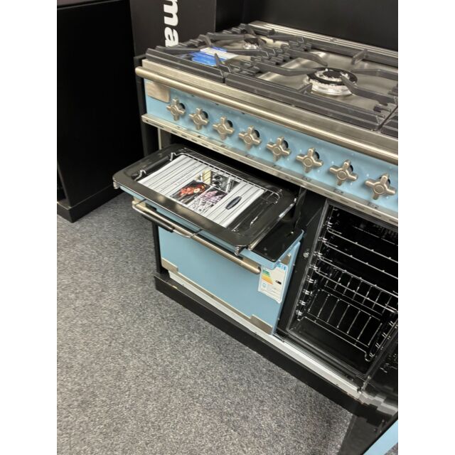 Rangemaster ELS90DFFCA-EX-DISPLAY Elise 90Cm Dual Fuel With Nickel Trim
