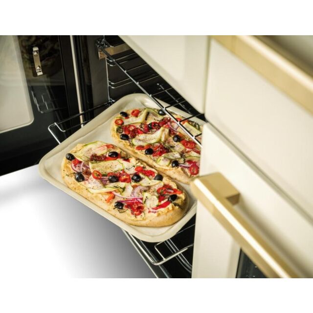 Rangemaster ESDL100EIPPCR/AB1 100Cm Range Cooker Induction Brass Trim