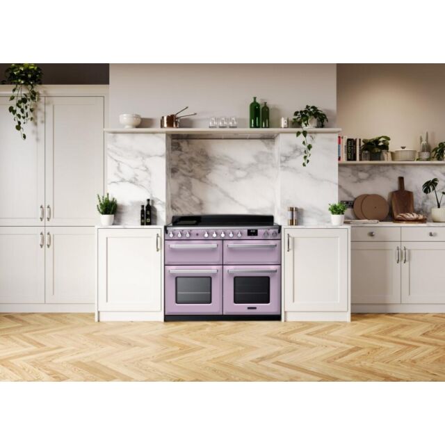 Rangemaster ESDL100EIPPCR/AB1 100Cm Range Cooker Induction Brass Trim
