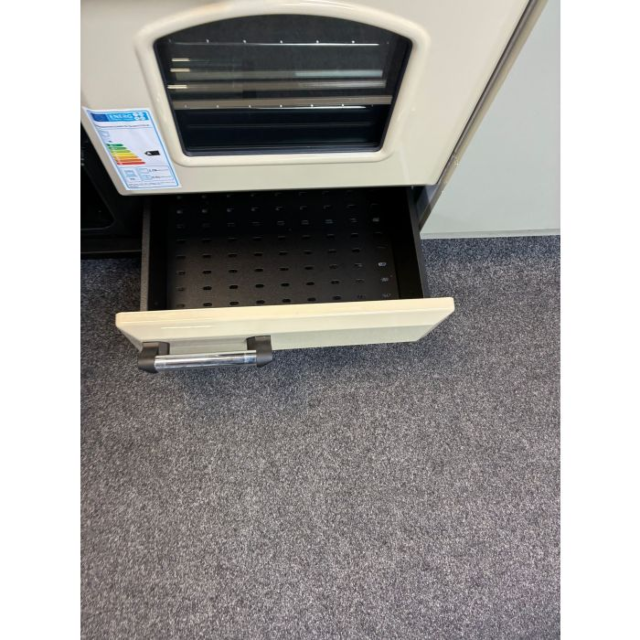 Rangemaster EX-CDL110EICR/C 110 Cm Electric Induction Classic Deluxe - Cream With Chrome Trim
