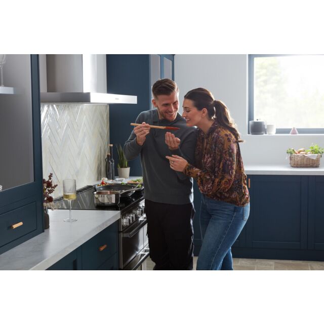 Rangemaster NEXB110EIPSLT/CM1 Nexus 110 Induction Slate With Chrome Trim