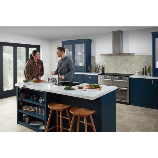 Rangemaster NEXB110EIPSLT/CM1 Nexus 110 Induction Slate With Chrome Trim