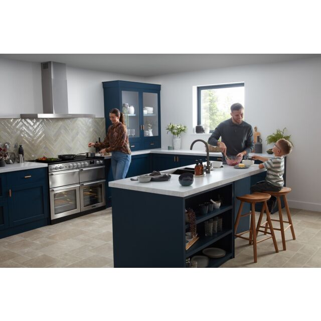 Rangemaster NEXB110EIPSLT/CM1 Nexus 110 Induction Slate With Chrome Trim