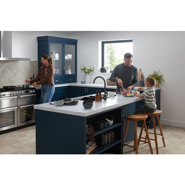 Rangemaster NEXB110EIPSLT/CM1 Nexus 110 Induction Slate With Chrome Trim
