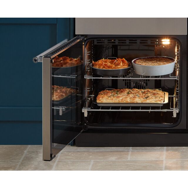 Rangemaster NEXB110EIPSLT/CM1 Nexus 110 Induction Slate With Chrome Trim