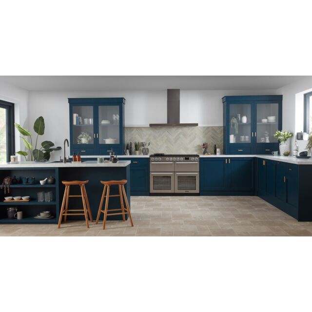 Rangemaster NEXB110EIPSLT/CM1 Nexus 110 Induction Slate With Chrome Trim