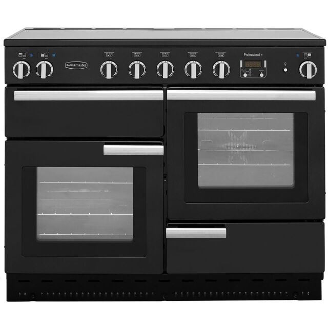 PROP110EIGB/C PROFESSIONAL PLUS 110 Induction Black with Chrome Finish