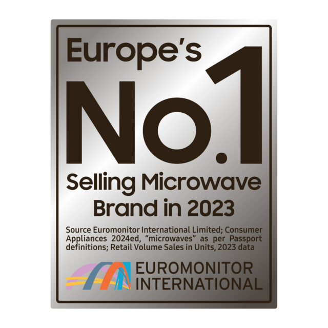 Samsung MS23K3515AK/EU 23L Solo Microwave Oven With Triple Distribution System - Black