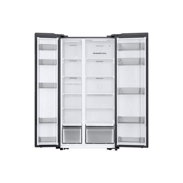 Samsung RS57DG400EM9EU 91Cm Frost Free American Fridge Freezer - Silver