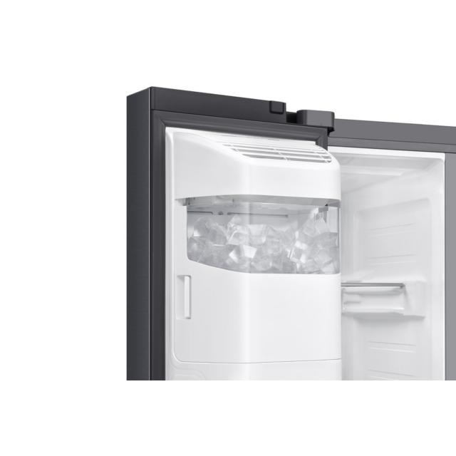 Samsung RS70F66KCFEU 91Cm Side By Side American Fridge Freezer - Black