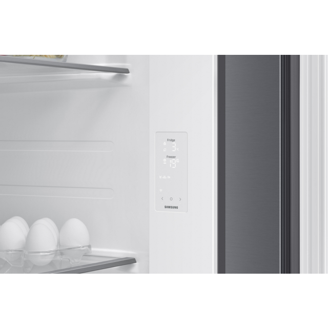 Samsung RS70F66KCTEU 91Cm Side By Side American Fridge Freezer - Silver