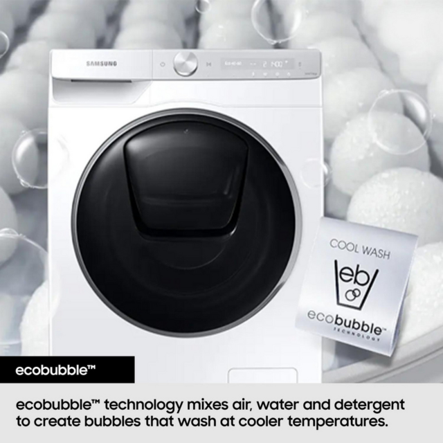 Samsung WW90DG6U85LEU1 9Kg 1400 Spin Washing Machine - White