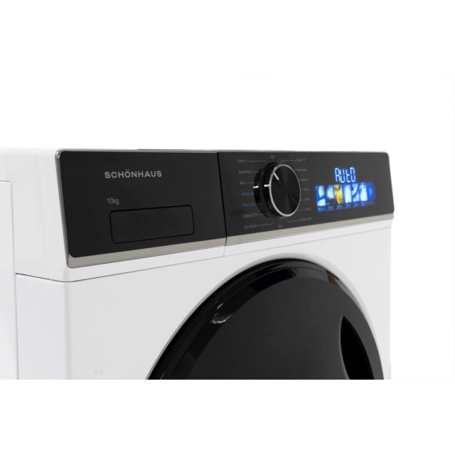 Schonhaus WMSF011014AW 10Kg Washing Machine - White