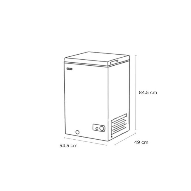 Sensis RFCHT01F97EW 54.5cm Chest Freezer - White