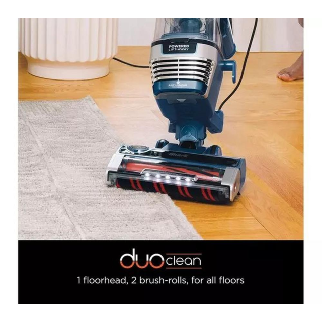 Shark AZ3000UKT Shark Stratos Xl Anti Hair Wrap Plus Anti-Odour Upright Vacuum - Navy Blue