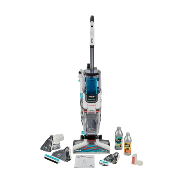 Shark EX200UK Carpetxpert Deep Carpet Cleaner With Built-In Stainstriker - Rotator White