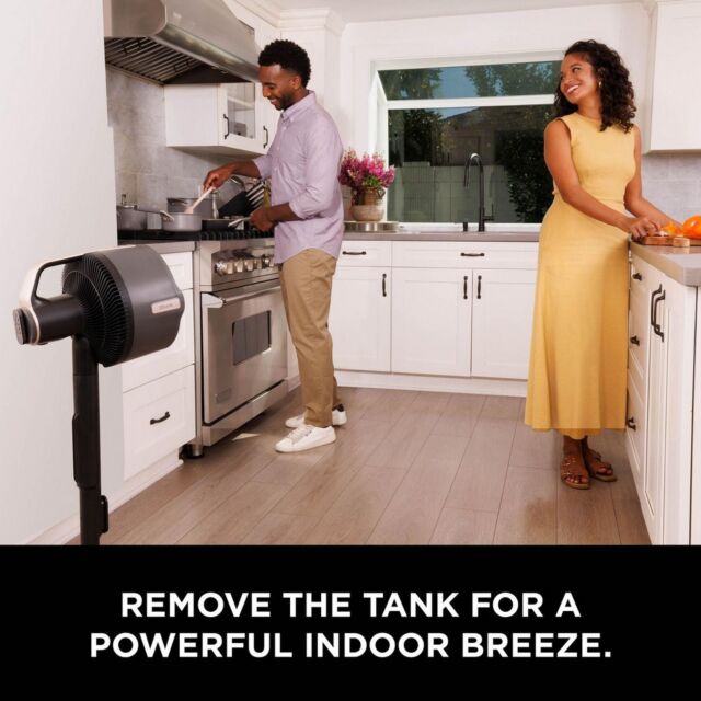 Shark FA300UK 307FA300UK Shark FlexBreeze Pro Mist Indoor + Outdoor Fan + Outdoor Misting System - D