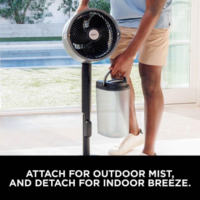 Shark FA300UK 307FA300UK Shark FlexBreeze Pro Mist Indoor + Outdoor Fan + Outdoor Misting System - D