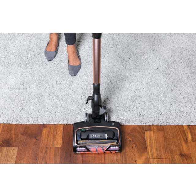 Shark HZ500UKT Anti Hair Wrap Corded Stick Vacuum Cleaner With Flexology + Truepet - Rose Gold