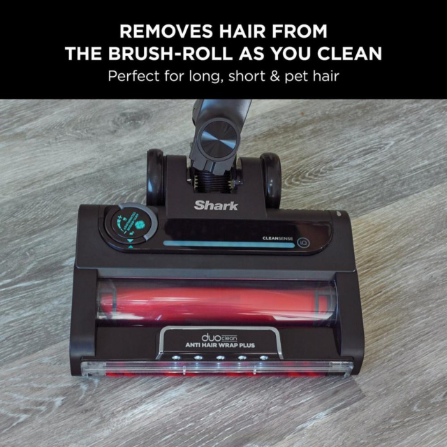 Shark IZ400UK Stratos Cordless Stick Vacuum Cleaner - 60 Minutes Run Time - Gold