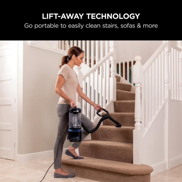 Shark NV602UK Lift-Away Upright Vacuum Cleaner - Blue