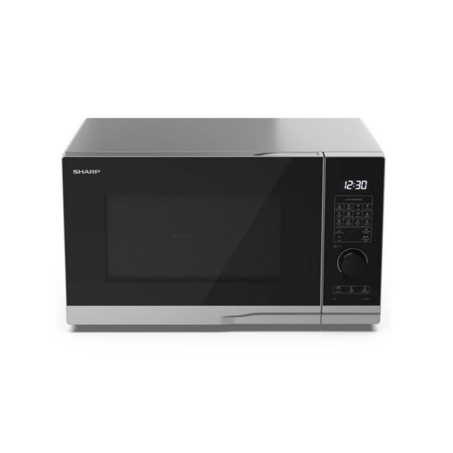 Sharp YC-PG254AU-S 20 Litres Grill Microwave Oven - Silver/Black