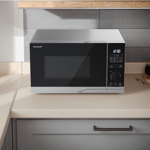 Sharp YC-PS254AU-S 25 Litres Microwave Oven - Silver