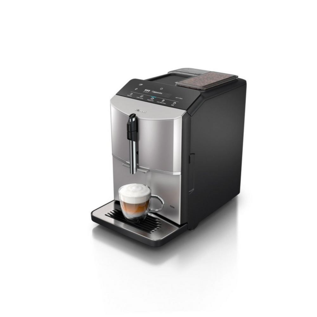 Siemens TF303G07 Bean To Cup Fully Automatic Freestanding Coffee Machine - Inox Silver Metallic