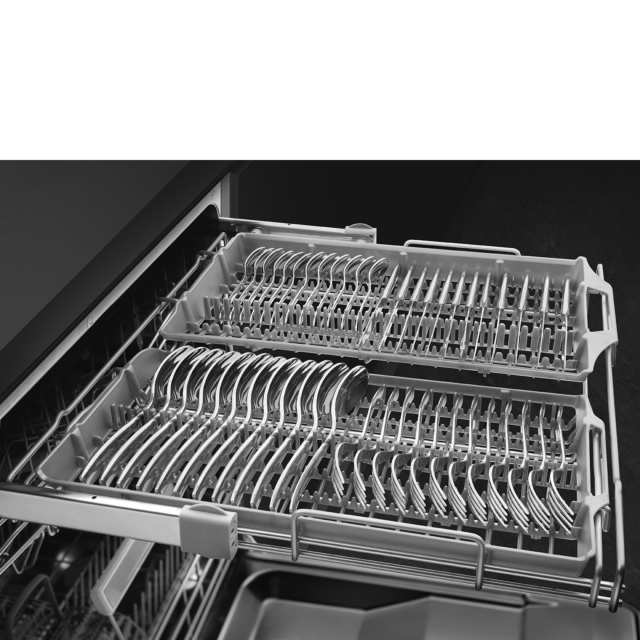 Smeg DFFABBL Retro Style Freestanding Dishwasher - Black