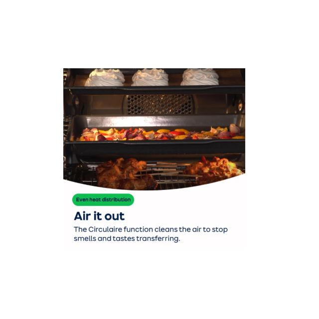 Smeg DUSF400B Cucina Built Under Double Oven - Stainless Steel