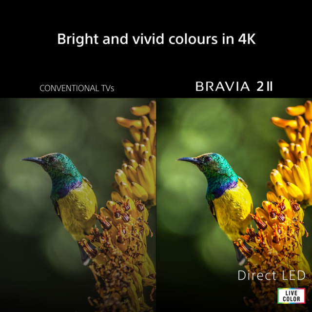 Sony K43S25M2PB.UKA 43inch 4K BRAVIA 2 II Direct LED Google TV