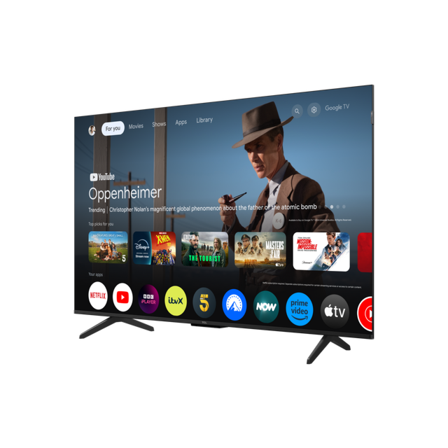 TCL 50P7K-UK 50inch 4K Qled Direct Led Hdr Google TV
