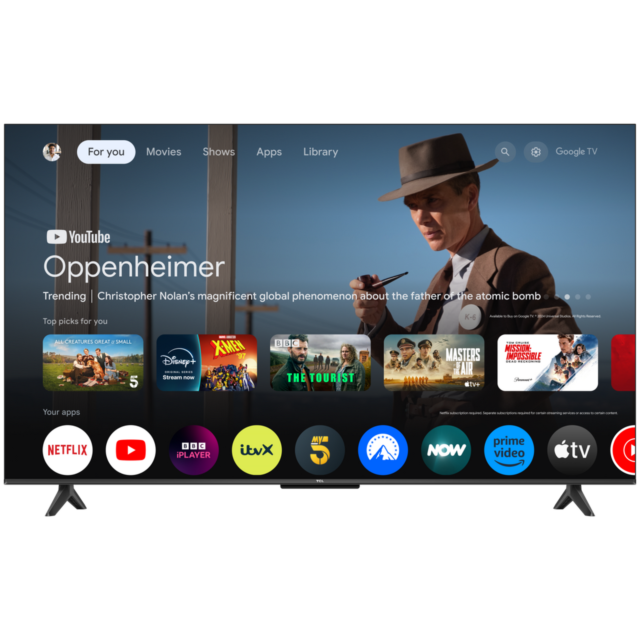 TCL 50V6C-UK 50inch 4K Direct LED HDR Google TV
