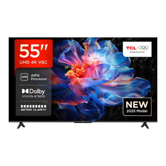 TCL 55V6C-UK 55inch 4K Direct Led Hdr Google TV
