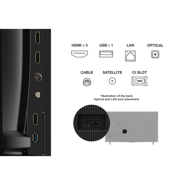 TCL 55V6C-UK 55inch 4K Direct Led Hdr Google TV