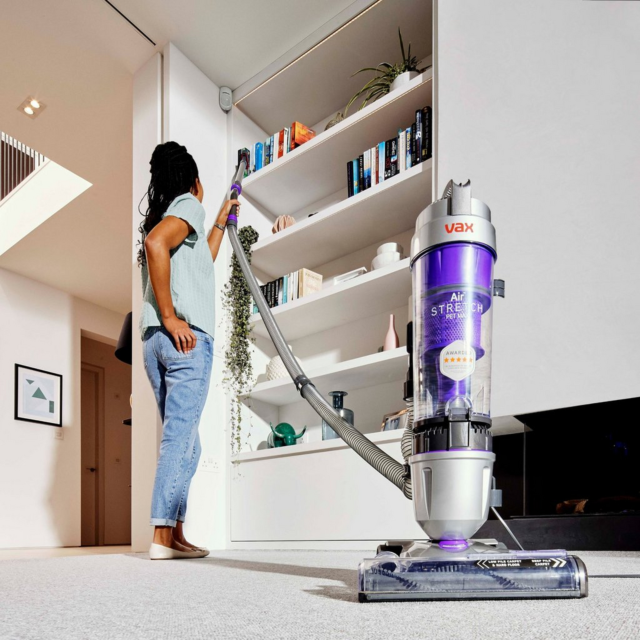 Vax U85-AS-PME Air Stretch Pet Max Vacuum Cleaner - Silver + Purple