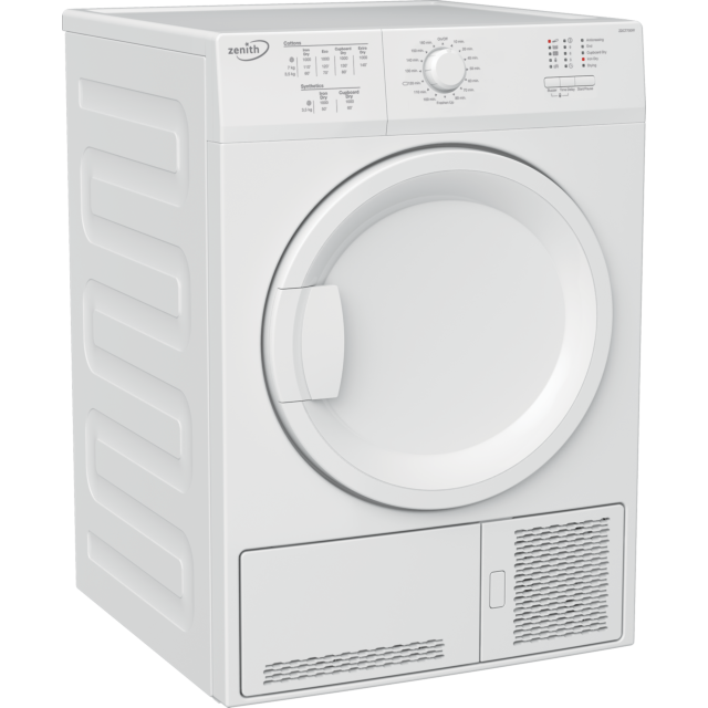 Zenith ZDCT700W Condenser Tumble Dryer 7Kg - White