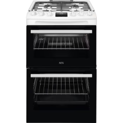 AEG CGX1130ACW 55Cm Gas Cooker - White