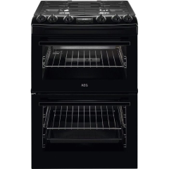 AEG CGX6130ACB 60Cm Double Gas Cooker