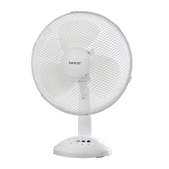 Benross 43920 12-Inch Standing Desk Fan - White