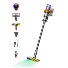 Dyson V15-2024 Cordless Vacuum - 60 Minutes Run Time - Yellow/Nickel