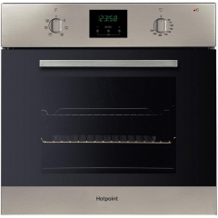 Hotpoint AOY54CIX 59.5Cm Built In Electric Single Oven - Silver