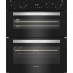 Hotpoint DUH10DB Built Under Double Oven
