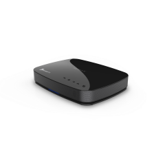 Humax FVPAURA4KGTR2TB Aura Android TV 4K Recorder Freeview Box - 2TB - Black
