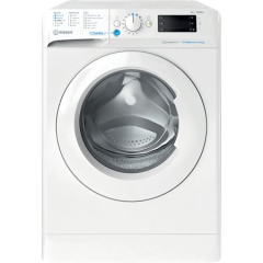 Indesit BWE81496XWVUK Push&Go Steam Washing Machine 8Kg 1400 Spin - White