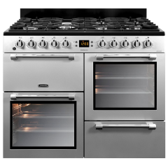 Leisure CK100F232S 100Cm Dual Fuel Range Cooker - Silver