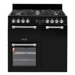 Leisure CK90G232K 90Cm Gas Range Cooker - Black